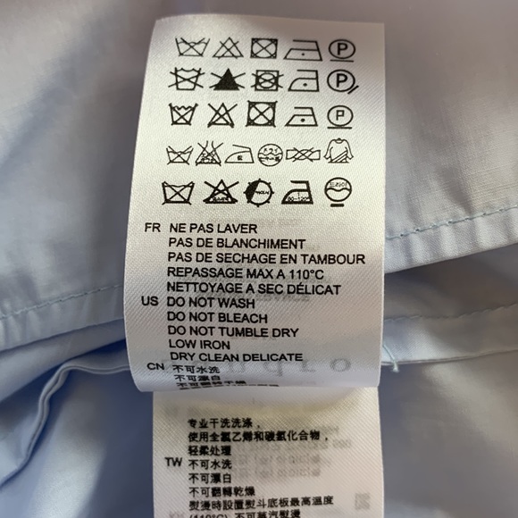 NWT Sandro Puff Sleeve Poplin Blouse- Size 3 - Picture 5 of 10